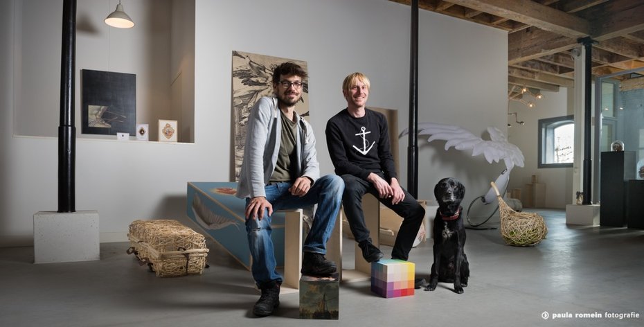 Mark en Dimitri, art directors Beerenberg