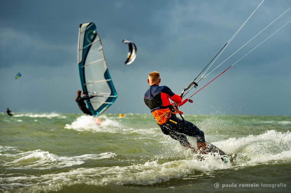 Zeeland in beeld Sfeer fotografie toerisme in Zeeland - watersport Renesse