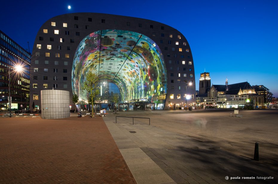 De Markthal in Rotterdam De Markthal in Rotterdam