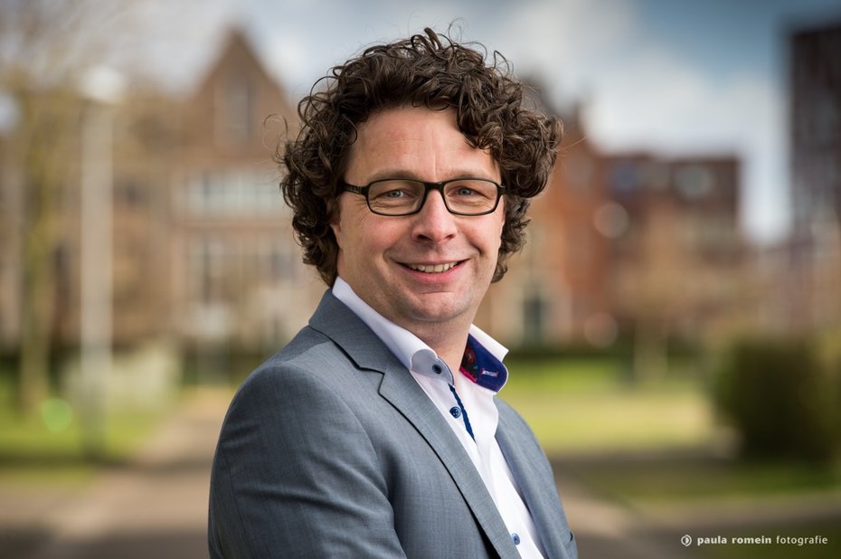 portret makelaar Woerden Martijn Verbeek Wolthuys, Fides makelaars Leiden