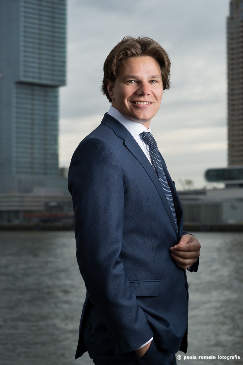 portret Maurits de Peuter, Rotterdam Maurits de Peuter, eigenaar Schaub & Partners bedrijfshuisvesting
